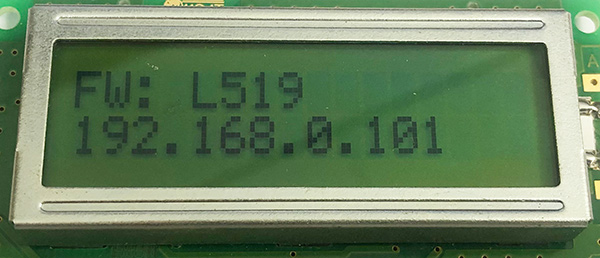 Вывод данных на LCD